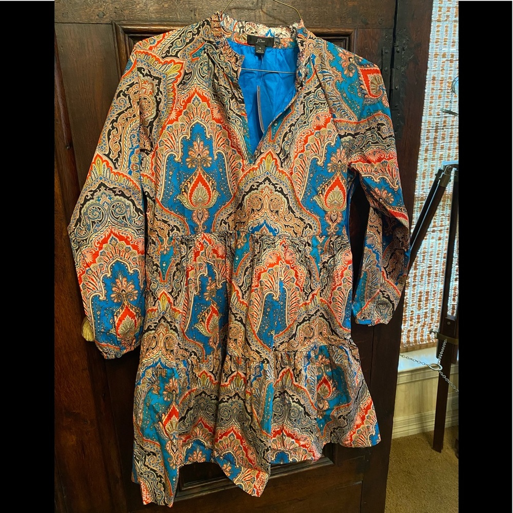 J Crew Ratti A Line dress. Size small NWT SOLD OUT